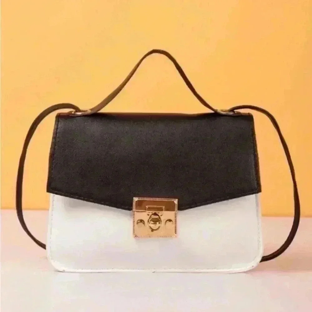 ⚠️Clearance Mini Two Tone Flap Square Bag - Picture 1 of 3